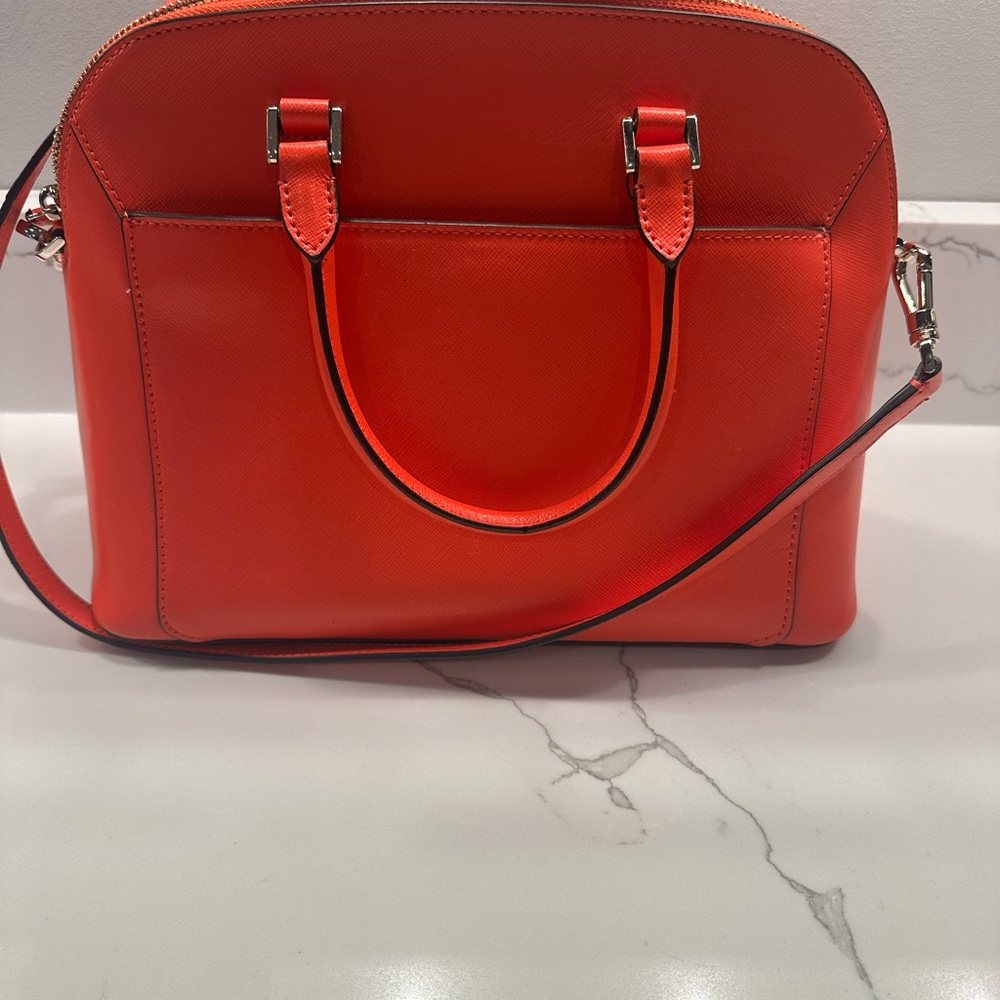 Kate Spade Orange Handbag - Never used, still with protective cover. Perfect! - Picture 6 of 13
